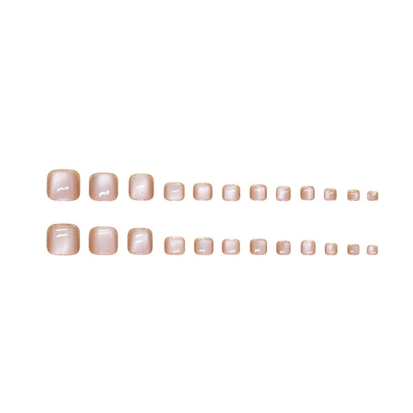 12 Sizes-24 Pcs Press On Nails F143