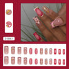 12 Sizes-24 Pcs Press On Nails Z1083