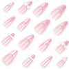 12 Sizes-24 Pcs Press On Nails JP3275