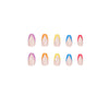 12 Sizes-24 Pcs Press On Nails JP1135