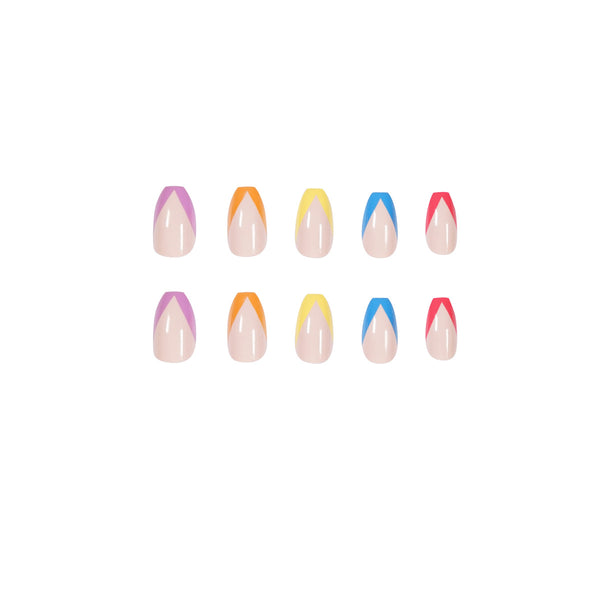 12 Sizes-24 Pcs Press On Nails JP1135