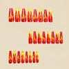 12 Sizes-24 Pcs Press On Nails Y434