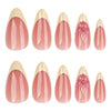 12 Sizes-24 Pcs Press On Nails JP4372