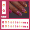 12 Sizes-24 Pcs Press On Nails Z1074