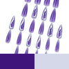 12 Sizes-24 Pcs Press On Nails DIY62