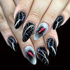 12 Sizes-24 Pcs Press On Nails C2029