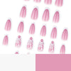 12 Sizes-24 Pcs Press On Nails JP3832