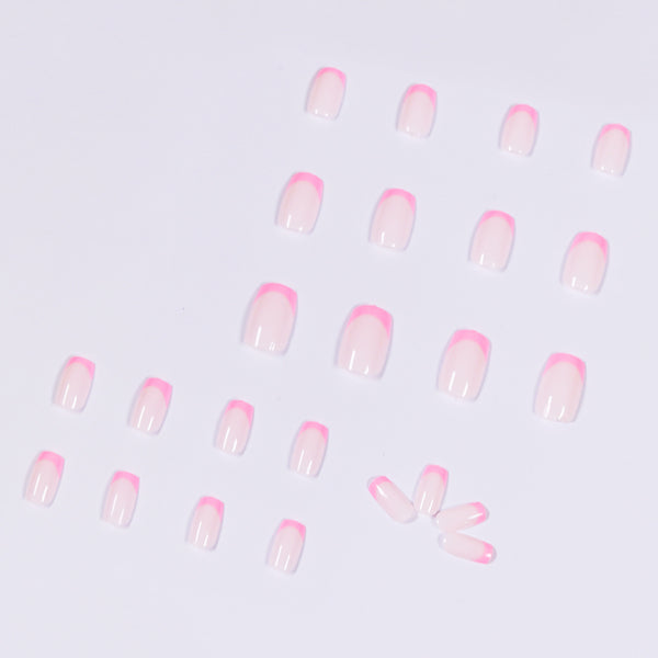 12 Sizes-24 Pcs Press On Nails JP1084