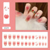 12 Sizes-24 Pcs Press On Nails Z225