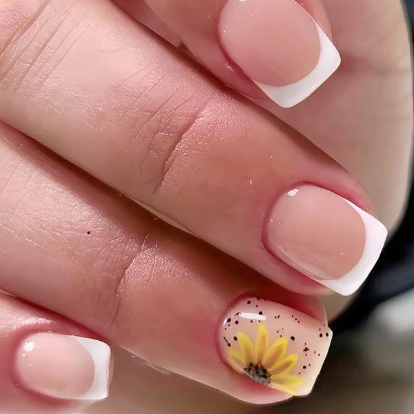 12 Sizes-24 Pcs Press On Nails Y093