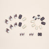 12 Sizes-24 Pcs Press On Nails Z576