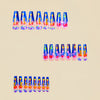 12 Sizes-24 Pcs Press On Nails Y659