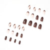 12 Sizes-24 Pcs Press On Nails JP1519