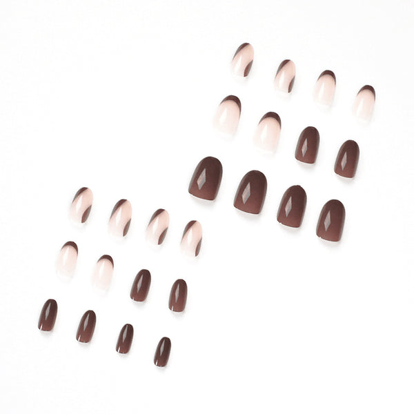 12 Sizes-24 Pcs Press On Nails JP1519