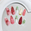12 Sizes-24 Pcs Press On Nails W2015