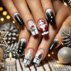 12 Sizes-24 Pcs Press On Nails Y1284