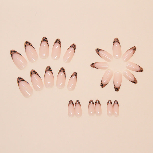 12 Sizes-24 Pcs Press On Nails W1775