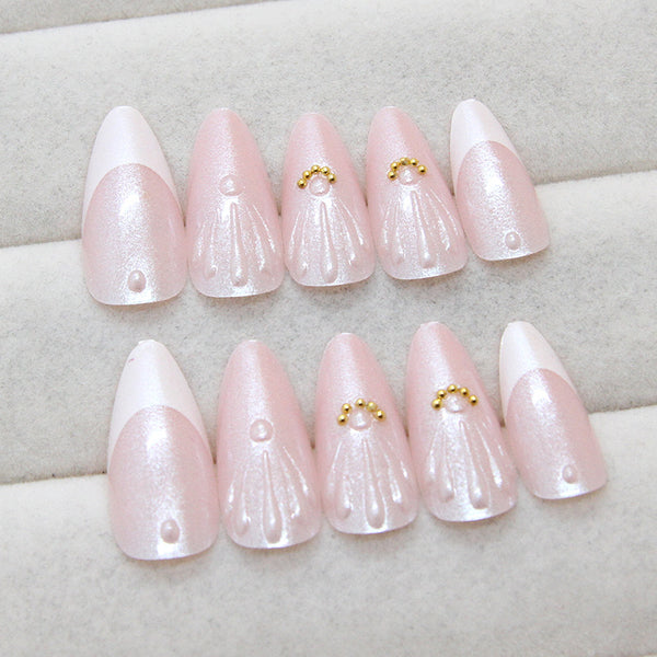 12 Sizes-24 Pcs Press On Nails Z979