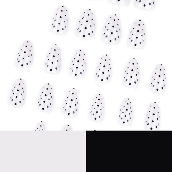 12 Sizes-24 Pcs Press On Nails JP4112