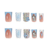 12 Sizes-24 Pcs Press On Nails JP4432