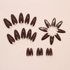 12 Sizes-24 Pcs Press On Nails W1868