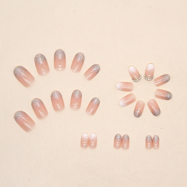 12 Sizes-24 Pcs Press On Nails Z564
