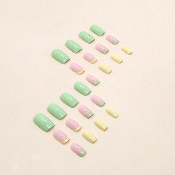 12 Sizes-24 Pcs Press On Nails W865