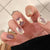 12 Sizes-24 Pcs Press On Nails Z576