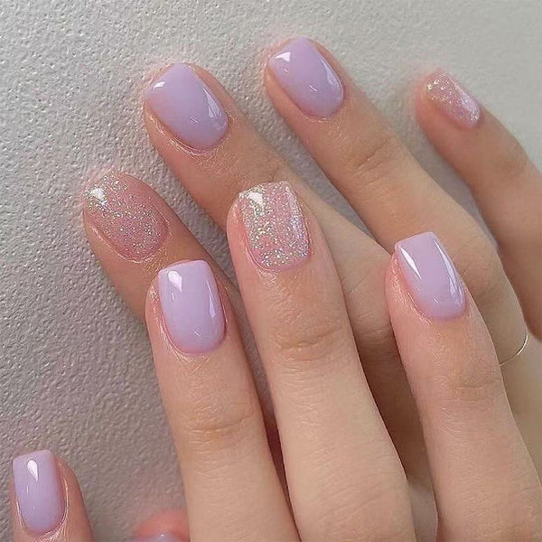 12 Sizes-24 Pcs Press On Nails C1160