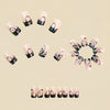 12 Sizes-24 Pcs Press On Nails Y1405
