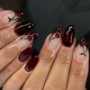 12 Sizes-24 Pcs Press On Nails JP4497