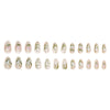 12 Sizes-24 Pcs Press On Nails Z961