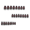 12 Sizes-24 Pcs Press On Nails JP3551