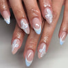 12 Sizes-24 Pcs Press On Nails JP3909