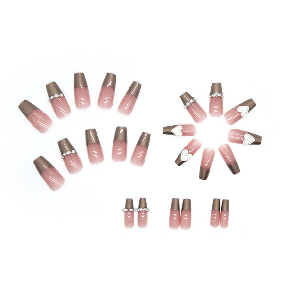 12 Sizes-24 Pcs Press On Nails Z462