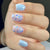 12 Sizes-24 Pcs Press On Nails C1063