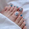 12 Sizes-24 Pcs Press On Nails F132