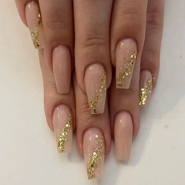 12 Sizes-24 Pcs Press On Nails W293