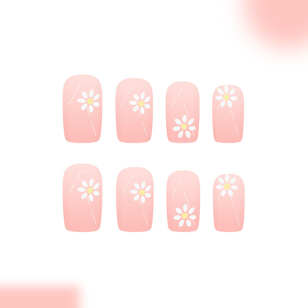 12 Sizes-24 Pcs Press On Nails C1015