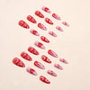12 Sizes-24 Pcs Press On Nails W356