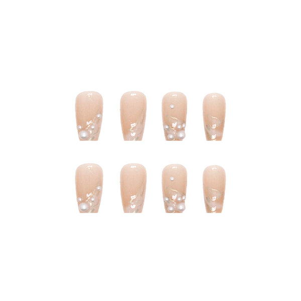 12 Sizes-24 Pcs Press On Nails Z434