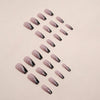 12 Sizes-24 Pcs Press On Nails W1191