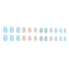 12 Sizes-24 Pcs Press On Nails W915