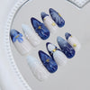 12 Sizes-24 Pcs Press On Nails Z1217