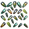 12 Sizes-24 Pcs Press On Nails Y1252