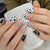 12 Sizes-24 PcsPress On Nails CDJ-2-214