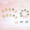 12 Sizes-24 Pcs Press On Nails Z364