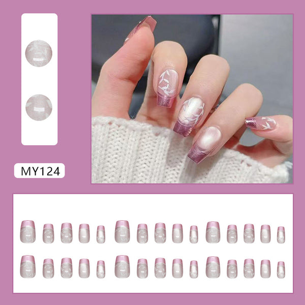 30 Pcs Press On Nails MY124