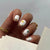 12 Sizes-24 Pcs Press On Nails W1262