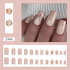 12 Sizes-24 Pcs Press On Nails Z606
